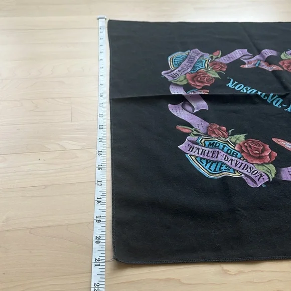 Vintage Harley-Davidson Bandana 1989 - Picture 8 of 8